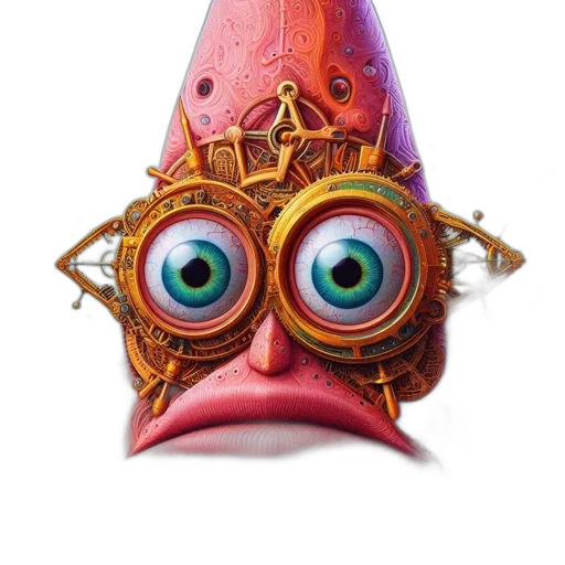 mask, crown, face, staff transparent PNG cut-out