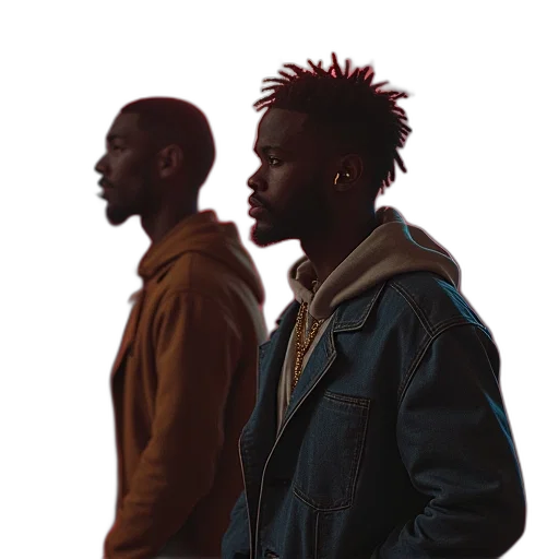 jacket, crown, concept art, 3d render transparent PNG cut-out
