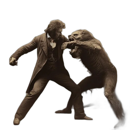 animal, creature, concept art, man transparent PNG cut-out