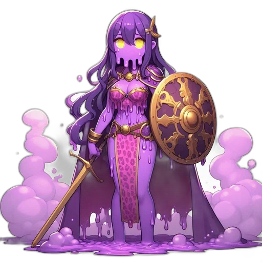 staff, dress, weapon, crown transparent PNG cut-out