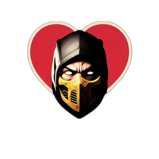 comic book art, dark, figure, yellow-mask transparent PNG cut-out