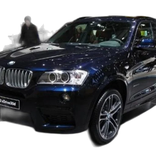 car, sleek, bmw, xdrive30d transparent PNG cut-out