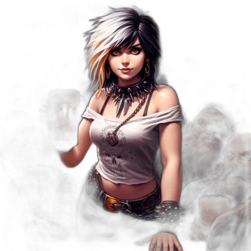 staff, fantasy art, concept art, comic book art transparent PNG cut-out