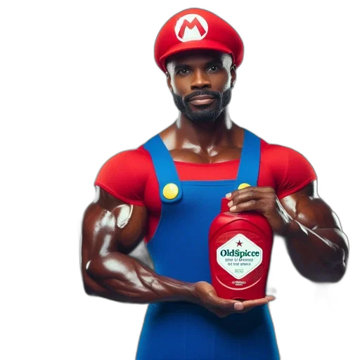 concept art, muscular, man, dressed transparent PNG cut-out
