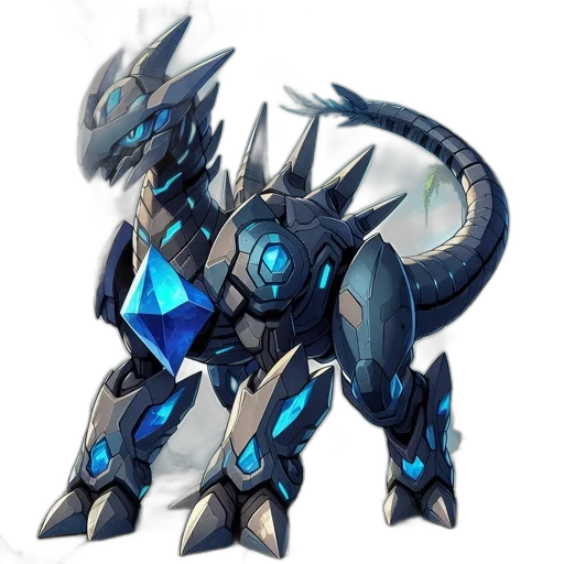 dragon, weapon, robot, creature transparent PNG cut-out