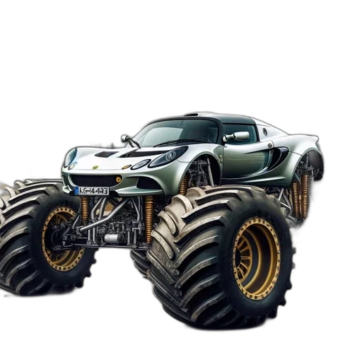 car, robot, weapon, creature transparent PNG cut-out