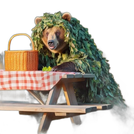 animal, food, creature, 3d render transparent PNG cut-out
