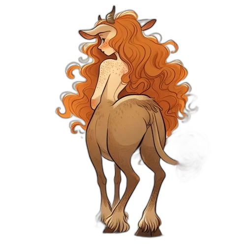 animal, creature, dragon, hair transparent PNG cut-out
