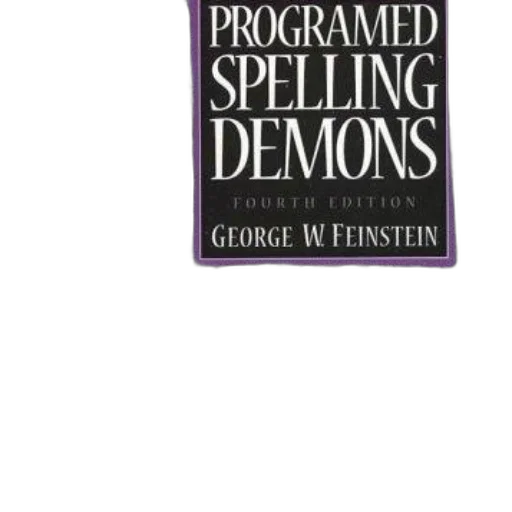 programed, spelling, demons, george transparent PNG cut-out