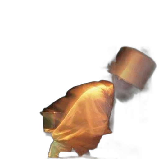 bottle, robot, hat, mask transparent PNG cut-out
