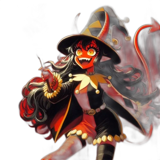 staff, mask, hat, fantasy art transparent PNG cut-out