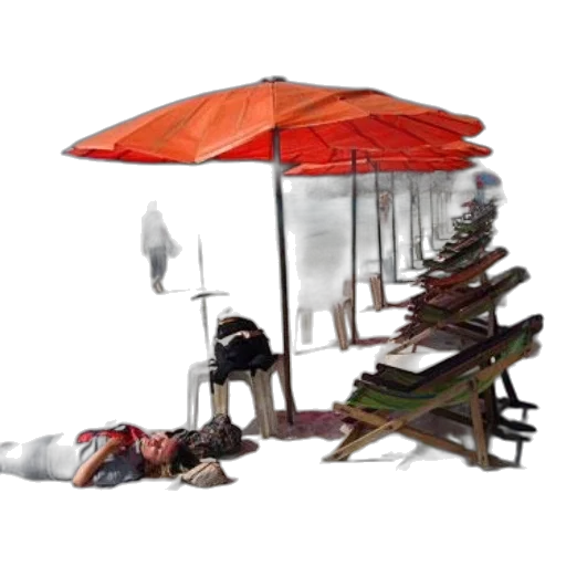 umbrella, furniture, staff, weapon transparent PNG cut-out
