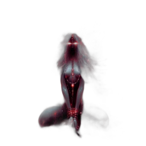 creature, hair, animal, dress transparent PNG cut-out
