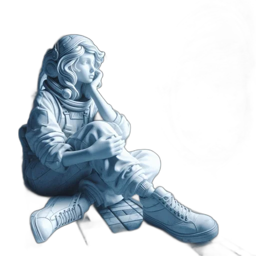 jacket, robot, shoes, face transparent PNG cut-out