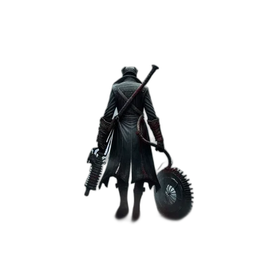 staff, weapon, sword, jacket transparent PNG cut-out