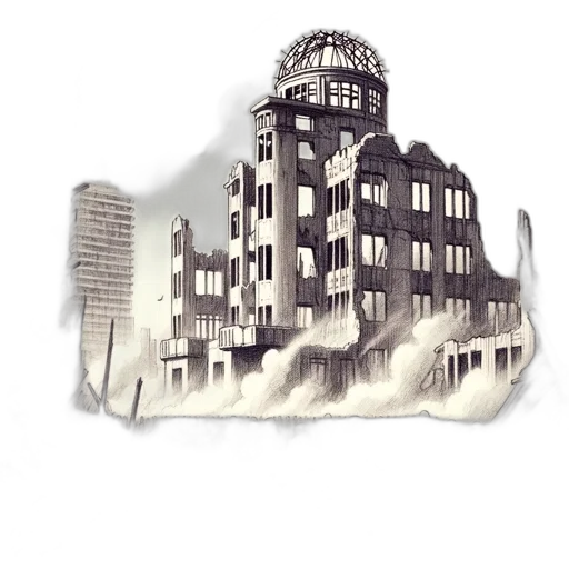 building, weapon, hat, concept art transparent PNG cut-out