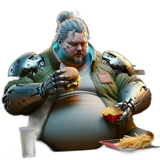 food, staff, robot, weapon transparent PNG cut-out