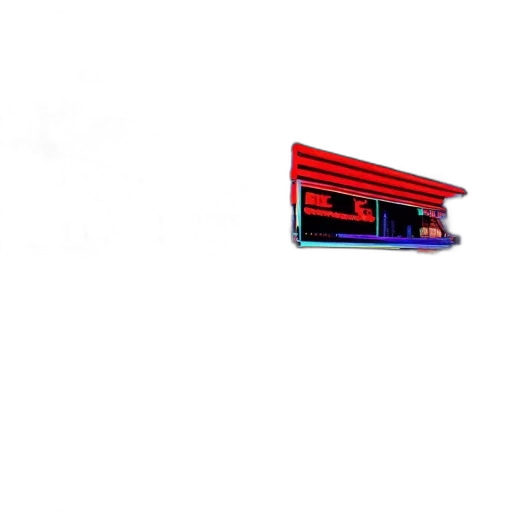 building, car, staff, crown transparent PNG cut-out