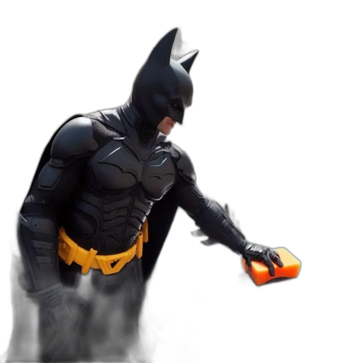 weapon, mask, staff, 3d render transparent PNG cut-out