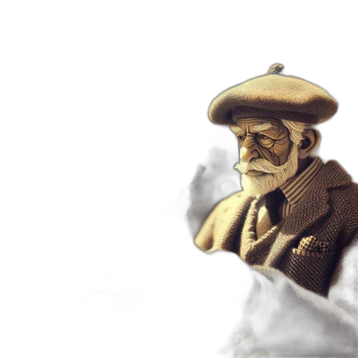 hat, face, staff, mask transparent PNG cut-out