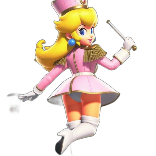 staff, dress, weapon, crown transparent PNG cut-out