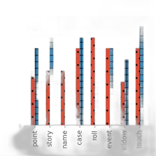 blue, bar, chart, two transparent PNG cut-out