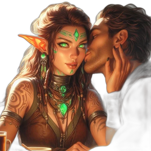 fantasy art, concept art, photorealistic, comic book art transparent PNG cut-out