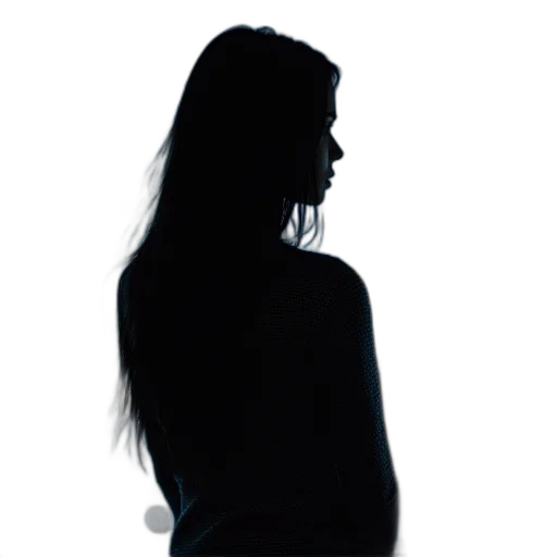 dress, face, jacket, hair transparent PNG cut-out