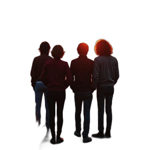 jacket, staff, hair, crown transparent PNG cut-out