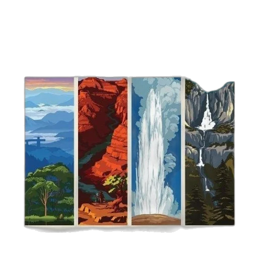 concept art, fantasy art, oil painting, pixel art transparent PNG cut-out