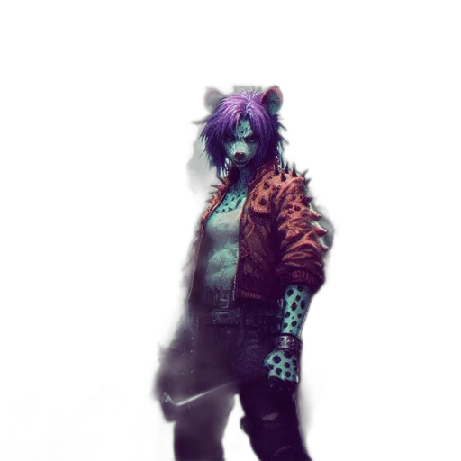 jacket, creature, animal, mask transparent PNG cut-out