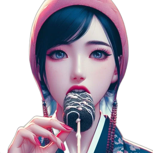 food, face, staff, robot transparent PNG cut-out