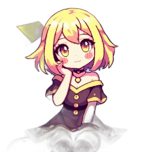 staff, dress, creature, weapon transparent PNG cut-out