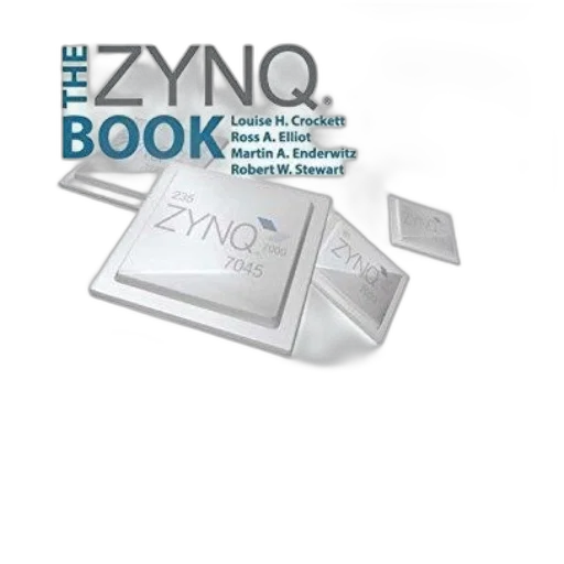 3d render, zynq, book, embedded transparent PNG cut-out