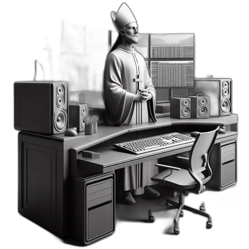 furniture, staff, 3d render, concept art transparent PNG cut-out