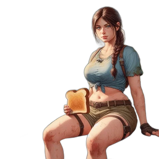 weapon, food, concept art, fantasy art transparent PNG cut-out