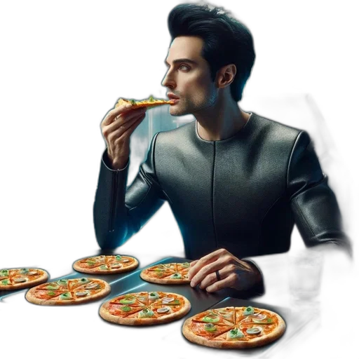 food, robot, jacket, concept art transparent PNG cut-out