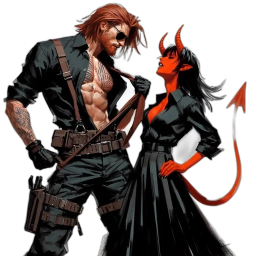 comic book art, concept art, fantasy art, pixel art transparent PNG cut-out