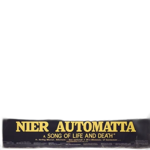 robot, car, poster, nier transparent PNG cut-out