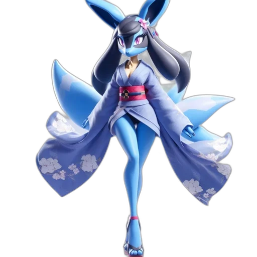 concept art, 3d render, fantasy art, anime transparent PNG cut-out