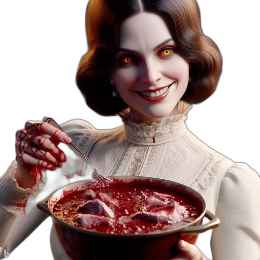 food, creature, robot, face transparent PNG cut-out