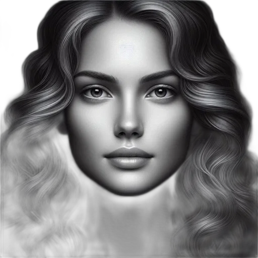 face, hair, crown, jewelry transparent PNG cut-out