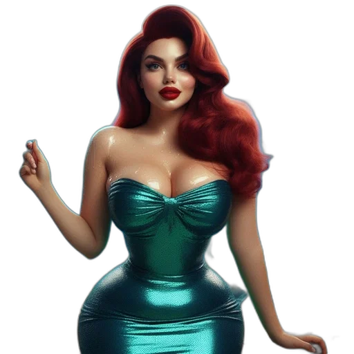 dress, concept art, fantasy art, 3d render transparent PNG cut-out