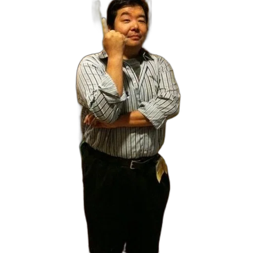 staff, jacket, animal, hat transparent PNG cut-out