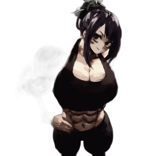 dress, weapon, creature, staff transparent PNG cut-out