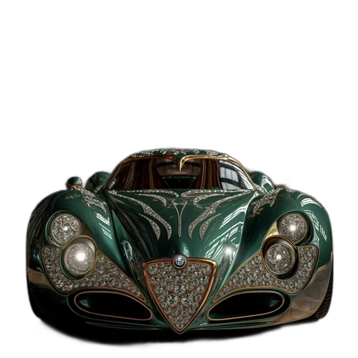 car, 3d render, photorealistic, concept art transparent PNG cut-out