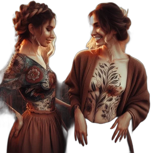 dress, jewelry, fantasy art, photorealistic transparent PNG cut-out