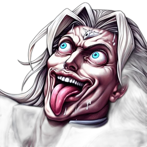 face, creature, concept art, fantasy art transparent PNG cut-out