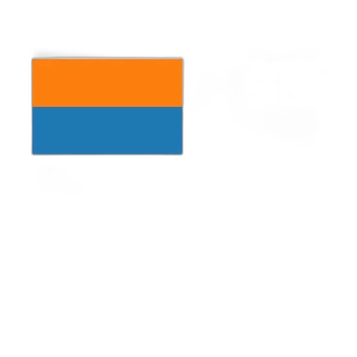 staff, pixel art, blue, colorful transparent PNG cut-out