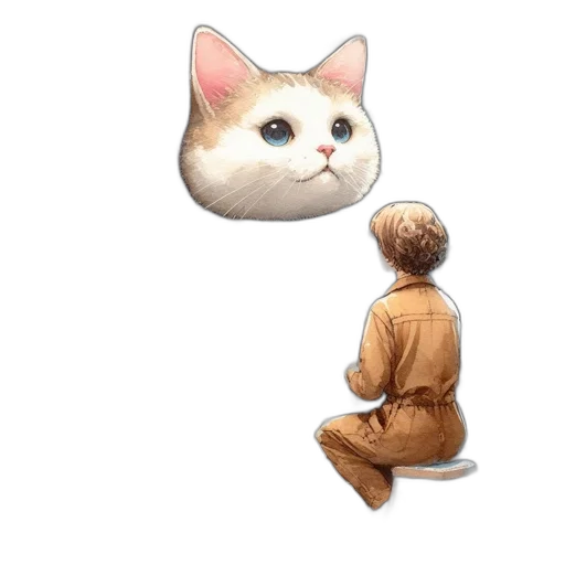 animal, creature, staff, face transparent PNG cut-out